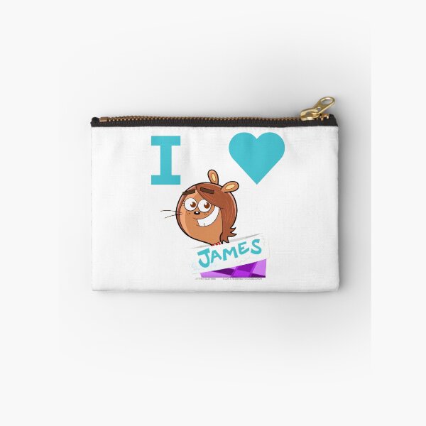 Item preview,  I Love James (Yard Squirrel) designed and sold by ArtThatGlitters.