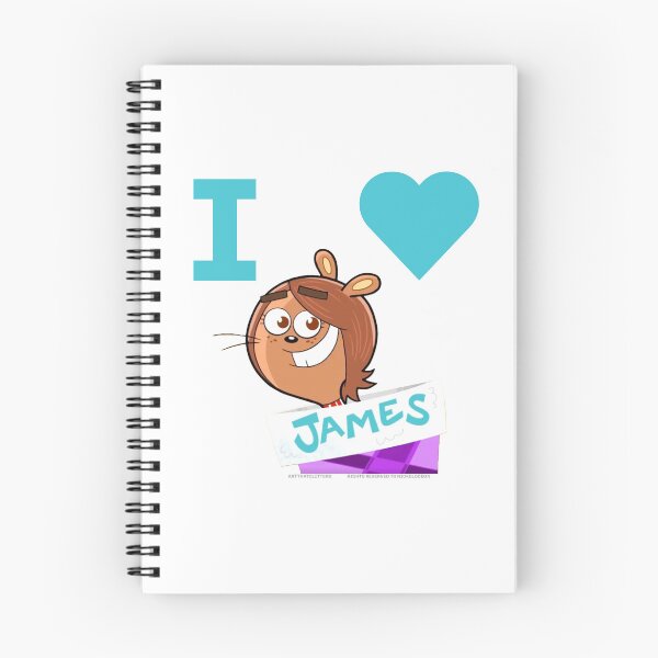 Item preview,  I Love James (Yard Squirrel) designed and sold by ArtThatGlitters.