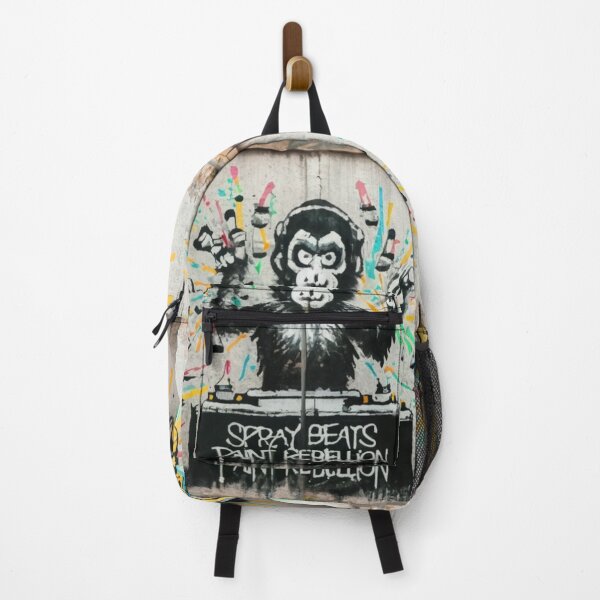 Item preview, DJ Monkey Stencil Graffiti designed and sold by Bomax121.
