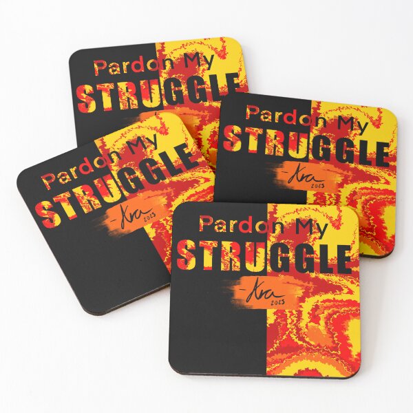 Item preview, Pardon My Struggle Quote designed and sold by AraDraws.
