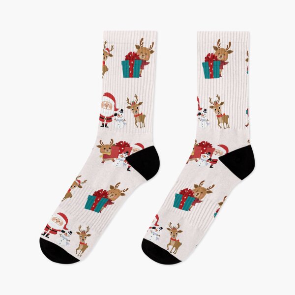 Item preview, Cute Santa and Christmas Animals Set - Christmas Gift designed and sold by patternjp.