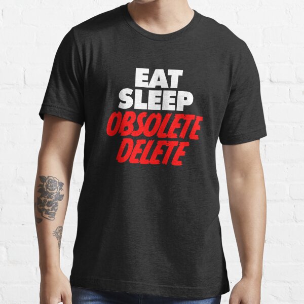Matt Hardy Delete Logo Broken Mens Black T-Shirt 