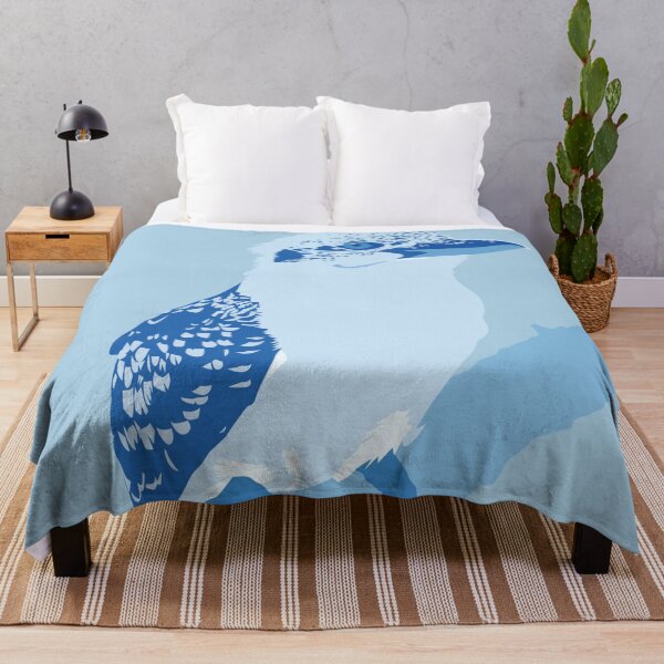 Item preview, Kookaburra Australian bird blue designed and sold by blueidesign.