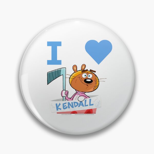 Item preview, I Love Kendall (Yard Squirrel) designed and sold by ArtThatGlitters.