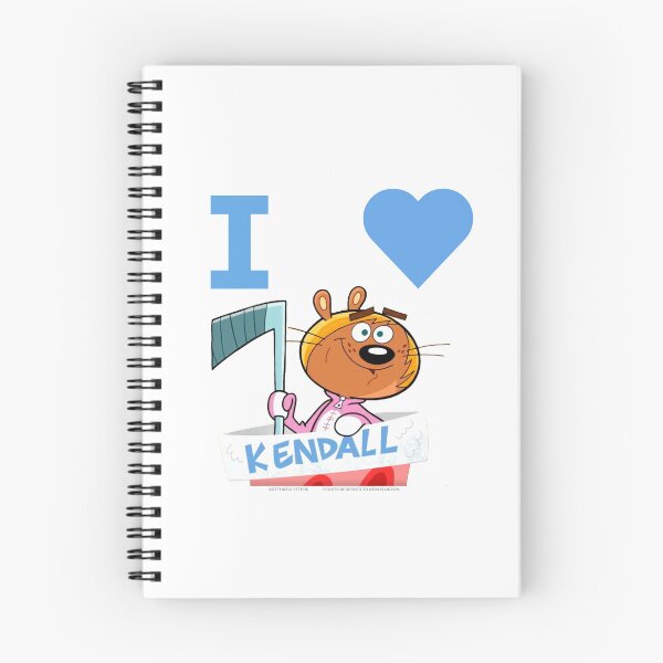 Item preview, I Love Kendall (Yard Squirrel) designed and sold by ArtThatGlitters.