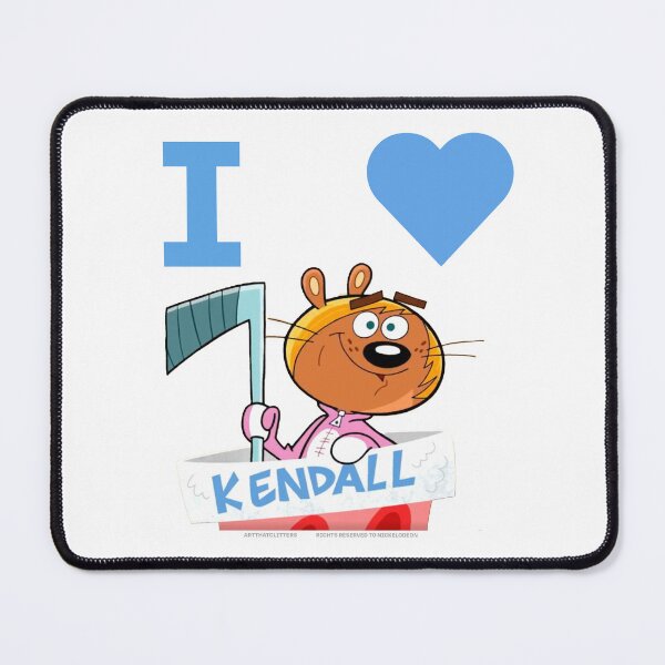 Item preview, I Love Kendall (Yard Squirrel) designed and sold by ArtThatGlitters.