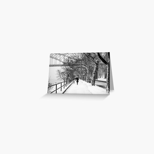 A Winter's Walk Greeting Card