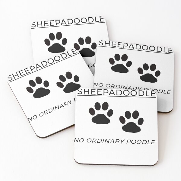 Item preview, SHEEPADOODLE NO ORDINARY POODLE designed and sold by Shellbelle44.