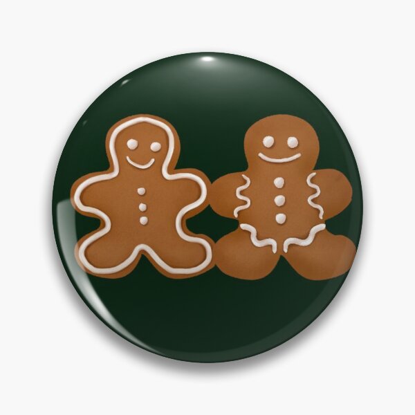 Item preview, dark green gingerbread cookies designed and sold by Seabarg.
