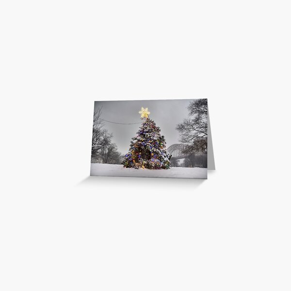 Astoria Christmas Tree Greeting Card