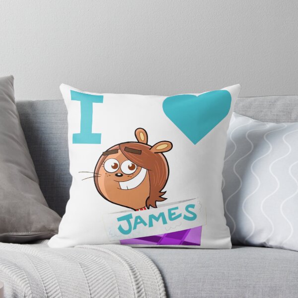 Item preview,  I Love James (Yard Squirrel) designed and sold by ArtThatGlitters.