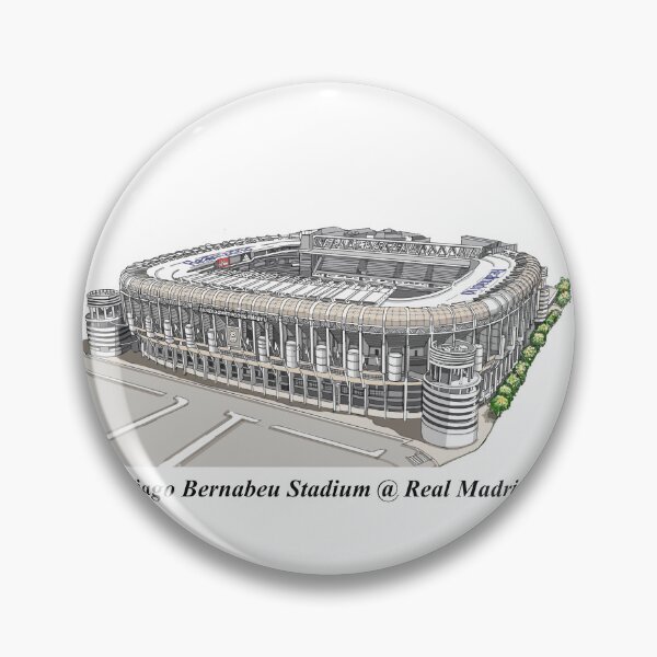 Item preview, Drawing/Sketching of Santiago Bernabeu Stadium @ Real Madrid FC designed and sold by GaalArt.