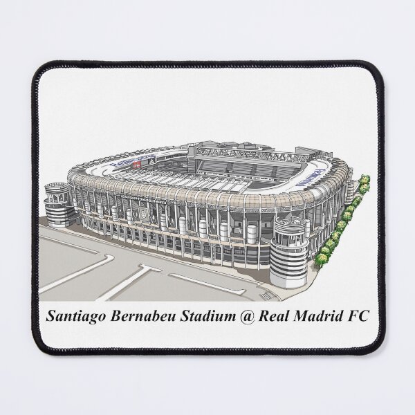 Item preview, Drawing/Sketching of Santiago Bernabeu Stadium @ Real Madrid FC designed and sold by GaalArt.