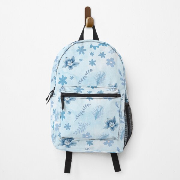 Item preview, Blue Leaves and Flowers designed and sold by debielongakit.