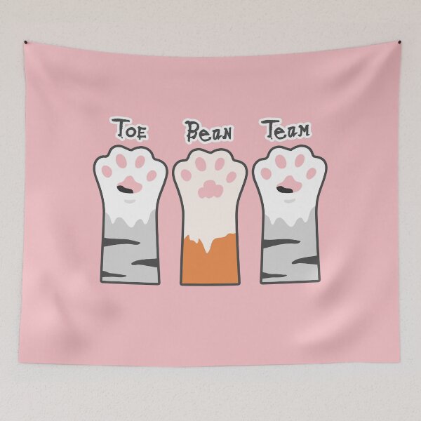 Item preview, Toe Bean Team | Cat Paws | Kitty Paws designed and sold by sassandsun.