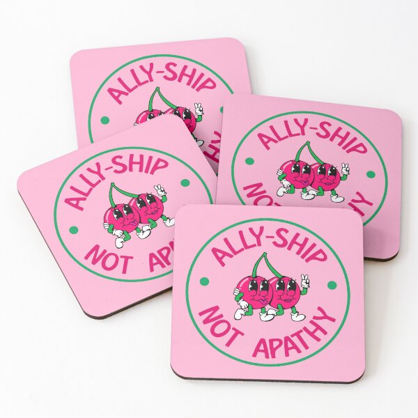 Item preview, Allyship Not apathy - Cute Cherries designed and sold by Picket Club.