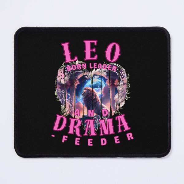 Item preview, Leo: Born Leader And Drama-Feeder. leo horoscope designed and sold by ZodiacWonders.