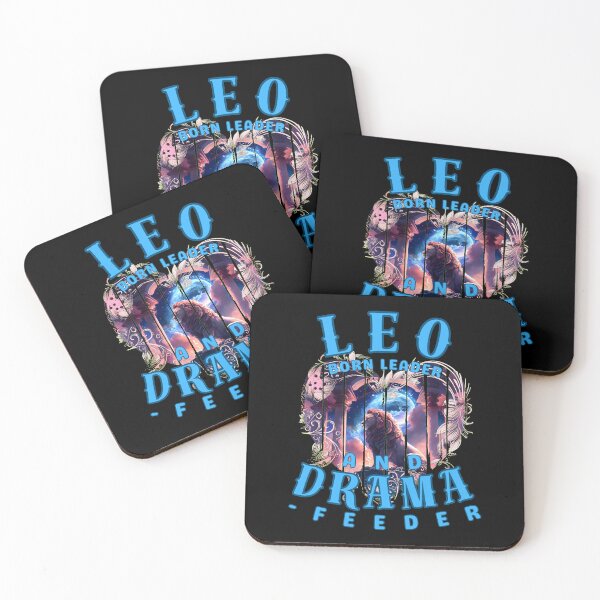 Item preview, Leo: Born Leader And Drama-Feeder. leo quote designed and sold by ZodiacWonders.