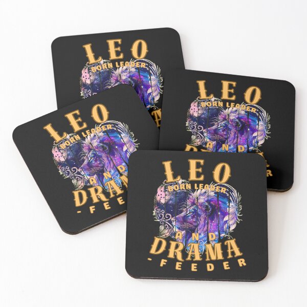 Item preview, Leo: Born Leader And Drama-Feeder. leo month designed and sold by ZodiacWonders.
