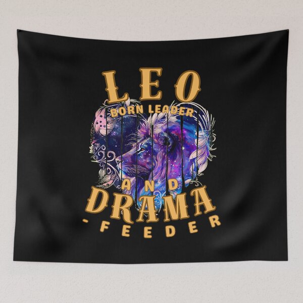 Item preview, Leo: Born Leader And Drama-Feeder. leo month designed and sold by ZodiacWonders.
