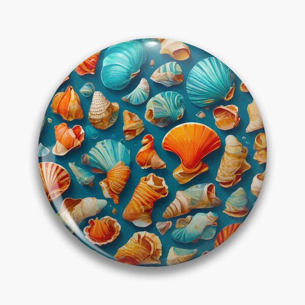 Item preview, Sea Shells Pattern Vector designed and sold by panchiTWO.