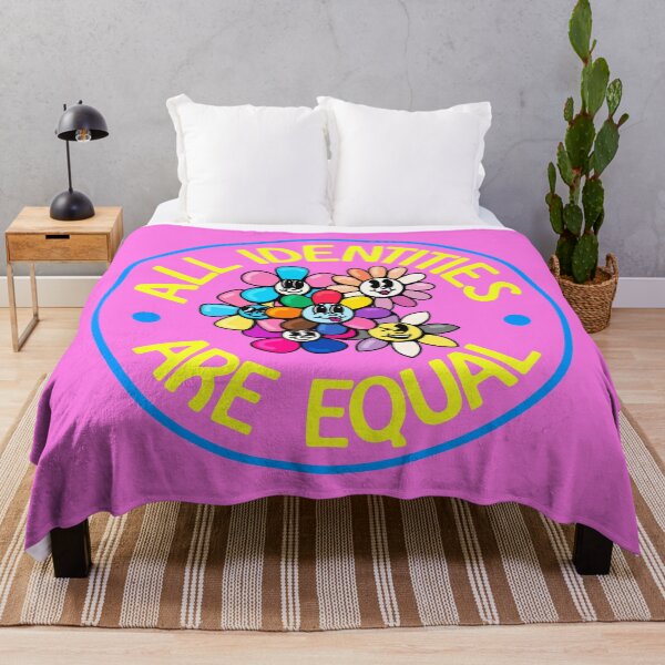 Item preview, All Identities Are Equal - Cute Flower Cartoon designed and sold by Picket Club.