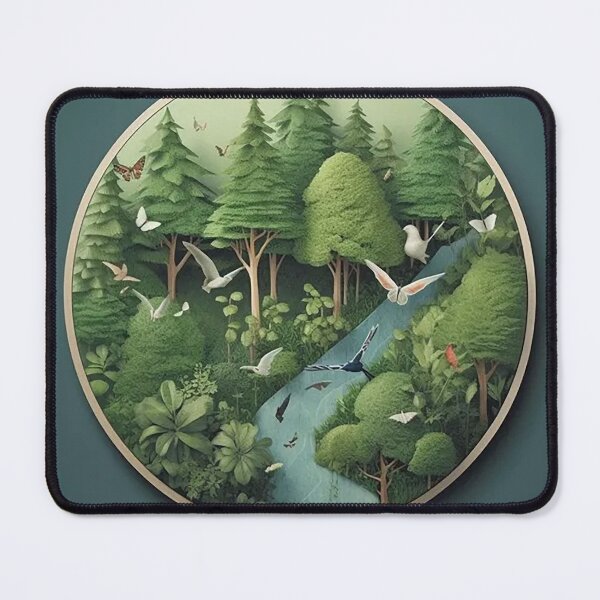 Item preview, Eco-Friendly Awareness - Modern Nature Conservation Design designed and sold by PaintbrushPlace.