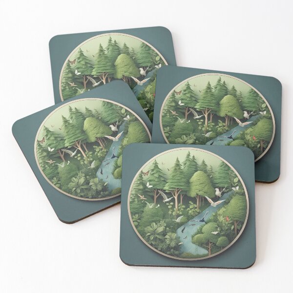 Item preview, Eco-Friendly Awareness - Modern Nature Conservation Design designed and sold by PaintbrushPlace.