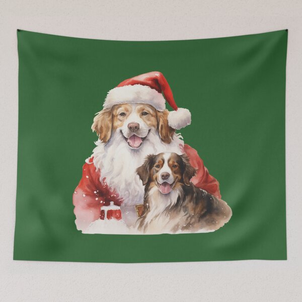 Item preview, Santadog and puppy designed and sold by ArtOfDreams9.