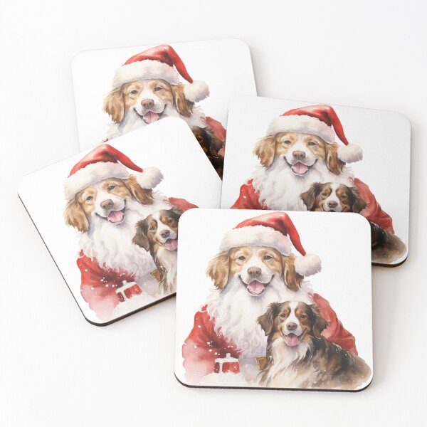 Item preview, Santadog and puppy designed and sold by ArtOfDreams9.