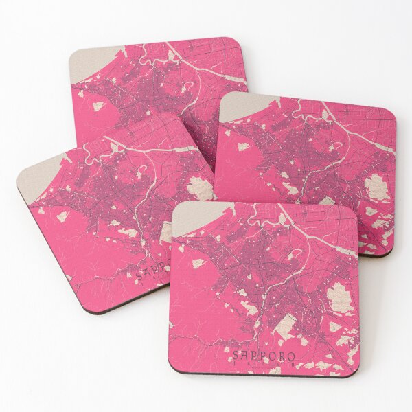 Item preview, Sapporo City Map of Hokkaido, Japan - Blossom designed and sold by deMAP.