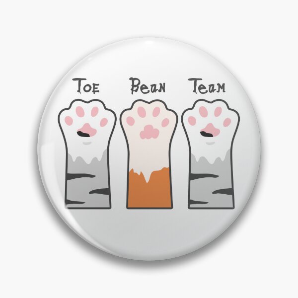 Item preview, Toe Bean Team | Cat Paws | Kitty Paws designed and sold by sassandsun.