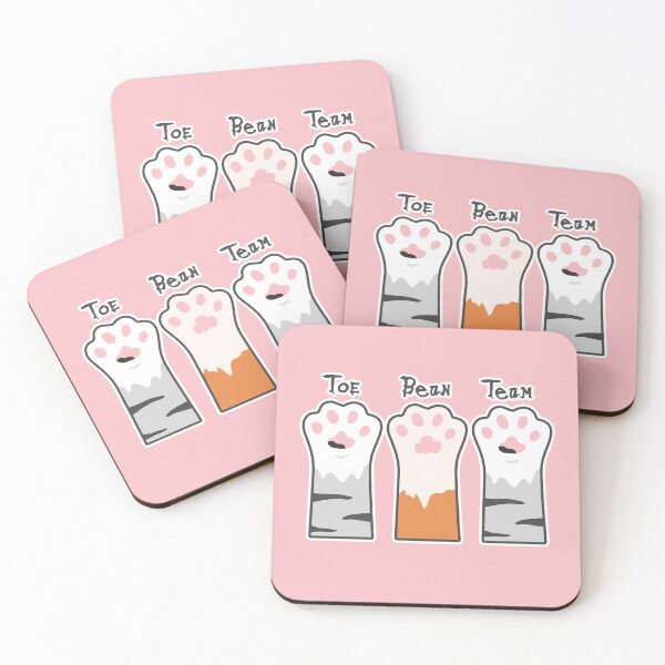 Item preview, Toe Bean Team | Cat Paws | Kitty Paws designed and sold by sassandsun.