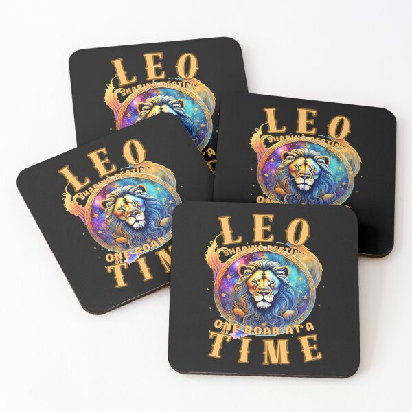 Item preview, Leo: Shaping Destiny, One Roar At A Time. leo sign designed and sold by ZodiacWonders.