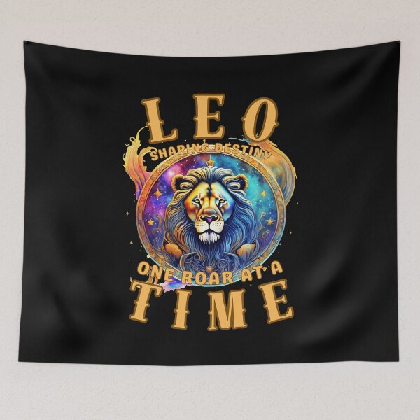 Item preview, Leo: Shaping Destiny, One Roar At A Time. leo sign designed and sold by ZodiacWonders.