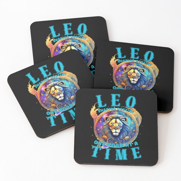 Item preview, Leo: Shaping Destiny, One Roar At A Time. leo birthday designed and sold by ZodiacWonders.