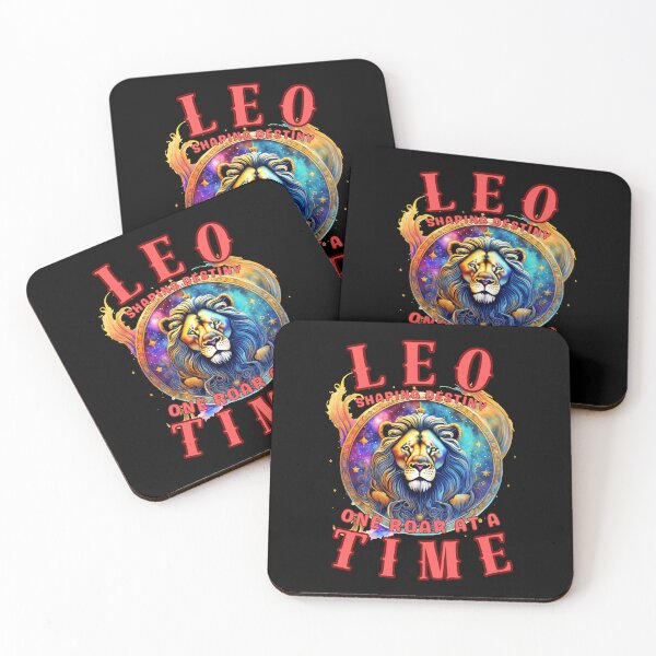 Item preview, Leo: Shaping Destiny, One Roar At A Time. leo astrology designed and sold by ZodiacWonders.