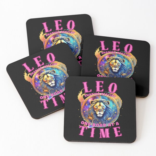 Item preview, Leo: Shaping Destiny, One Roar At A Time. leo horoscope designed and sold by ZodiacWonders.