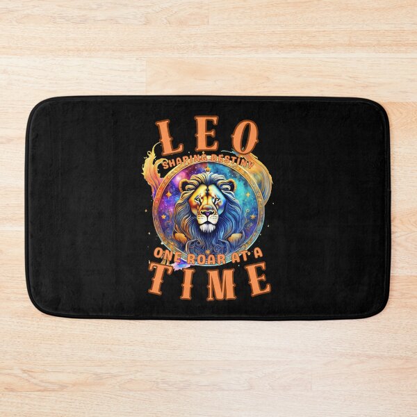 Item preview, Leo: Shaping Destiny, One Roar At A Time. leo quote designed and sold by ZodiacWonders.
