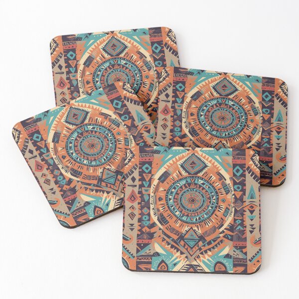Item preview, Ethnic Geometric Mandala Artwork designed and sold by inkArtistryfine.