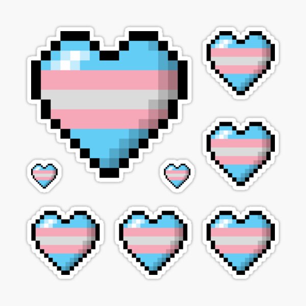 Prideheart (Pixelart 32x32) by realyukine on DeviantArt