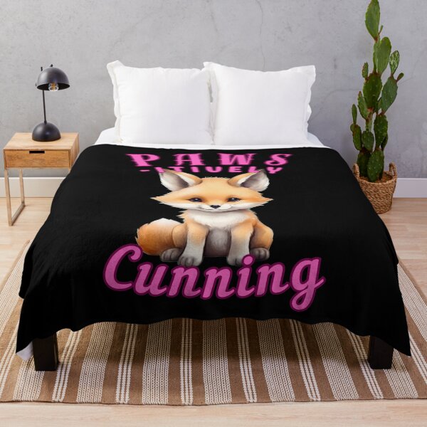 Item preview, Paws-Itively Cunning. cool fox designed and sold by FoxVibes.