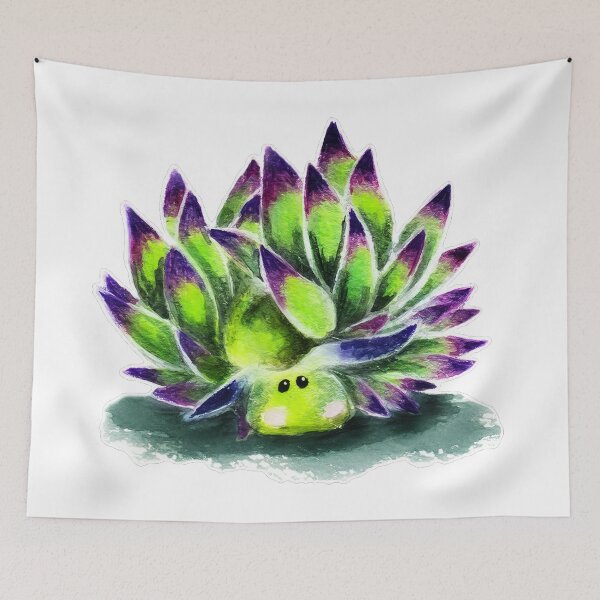 Item preview, Cute Nudibranch (Sea Slug) watercolour painting designed and sold by Funsize-Art.