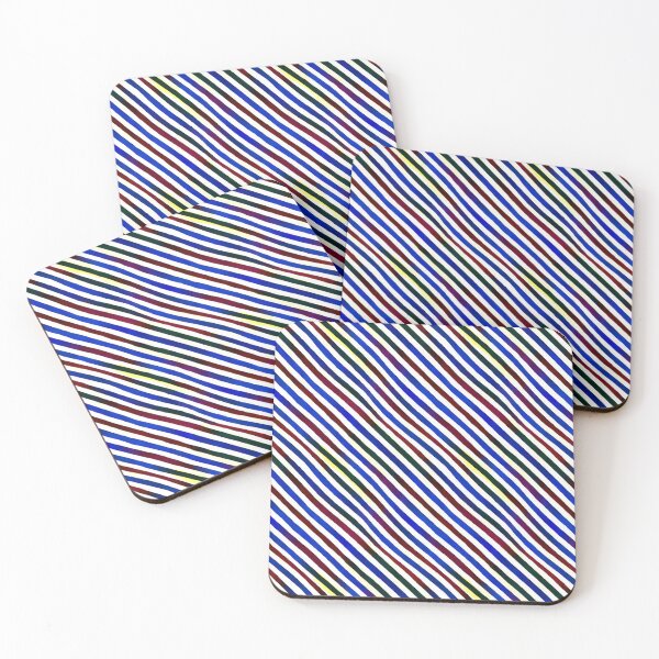Item preview, Blue and Dark Diagonals - Seamless Pattern designed and sold by Chubuter.