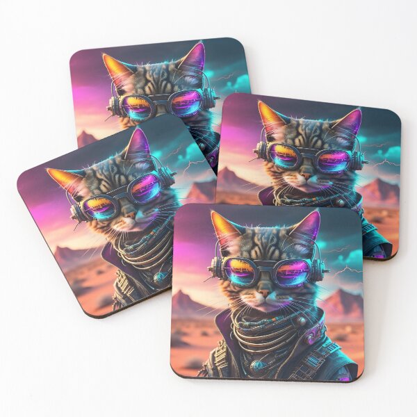 Item preview, Steampunk cat designed and sold by synesthesia4u.