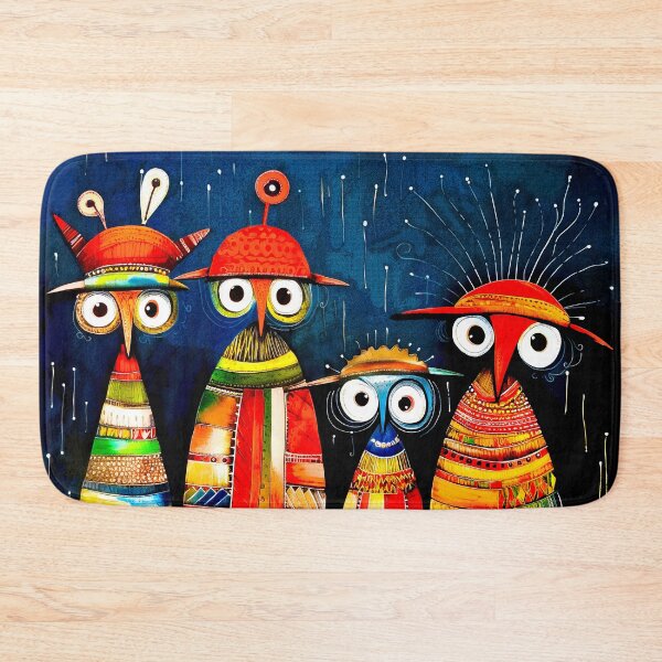 Item preview, "Whimsical Birds # 79” designed and sold by Whimsical-Fun.