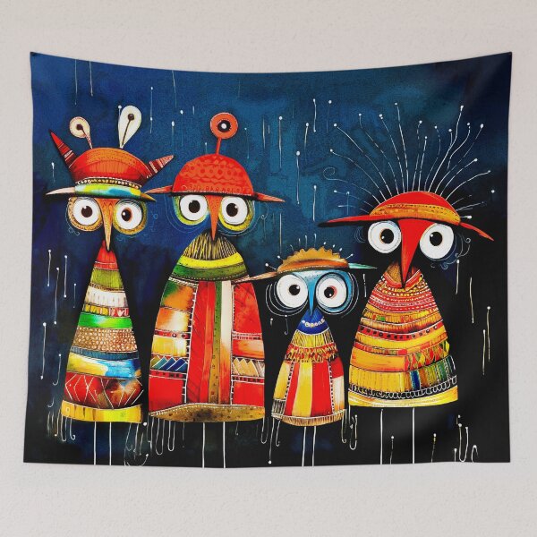 Item preview, "Whimsical Birds # 79” designed and sold by Whimsical-Fun.