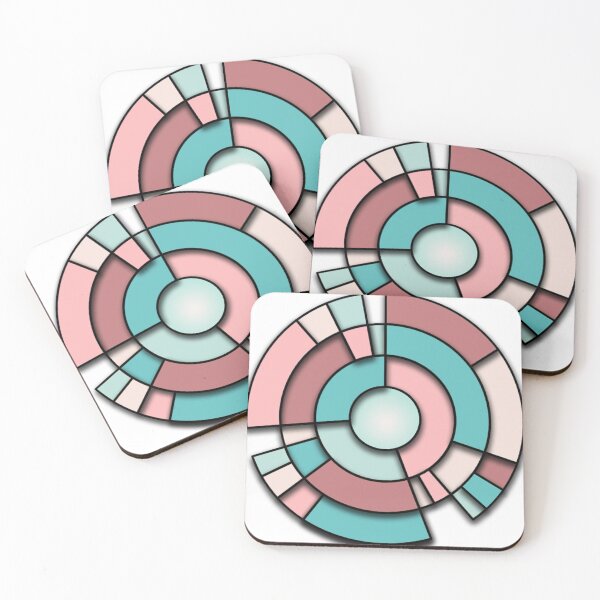 Item preview, Pastel Pie Chart: A Colorful Data Representation designed and sold by EnjoYarty.
