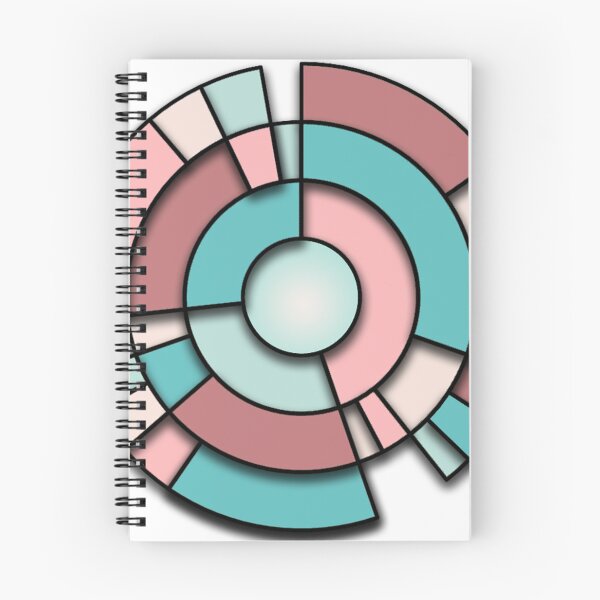 Item preview, Pastel Pie Chart: A Colorful Data Representation designed and sold by EnjoYarty.