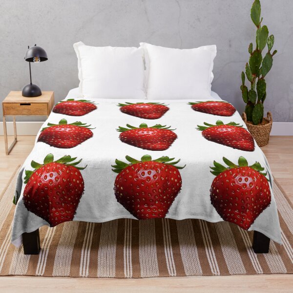 Aperçu de l'œuvre Autocollant de fruits aux fraises, arts muraux, tirages d’art et plus encore créée et vendue par Kevin Lou.